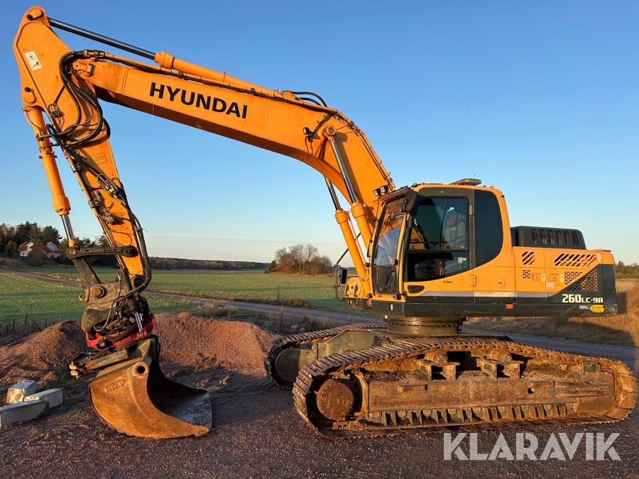 Bandgrävare High-Track Hyundai Robex 260LC-9A