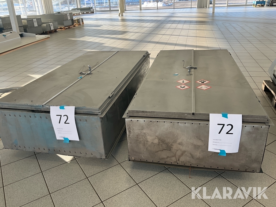 Förvaringsskåp 2 st