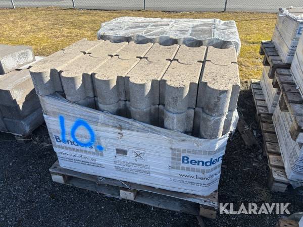 Mursten Benders Train 330x200x150mm 2st pall