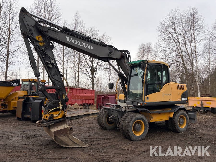 Hjulgrävare Volvo EW160C