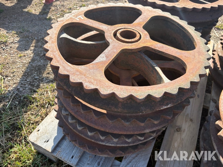 Ringar till vält 4 kompletta