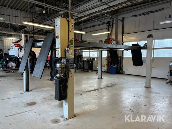 Fyrpelarlift Werther International 443JC 4000 kg