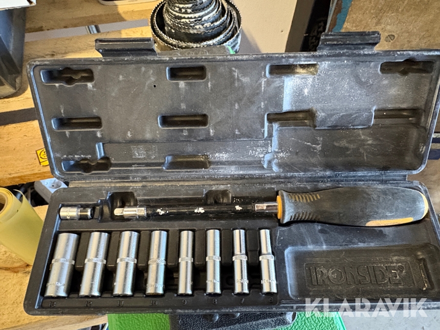 Slangmejsel kit Ironside 5-13mm