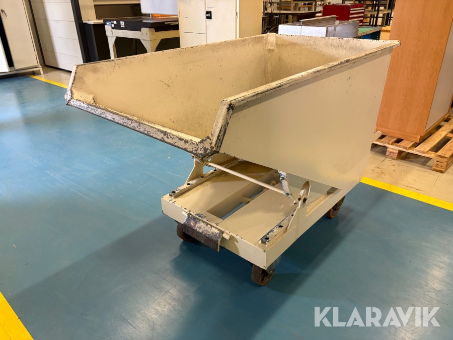 Spåncontainer 0,6 m3