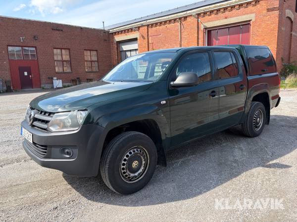 Pickup Volkswagen Amarok DoubleCab 2.8 t 2.0 TDI 4Motion 140 hk med flakkåpa