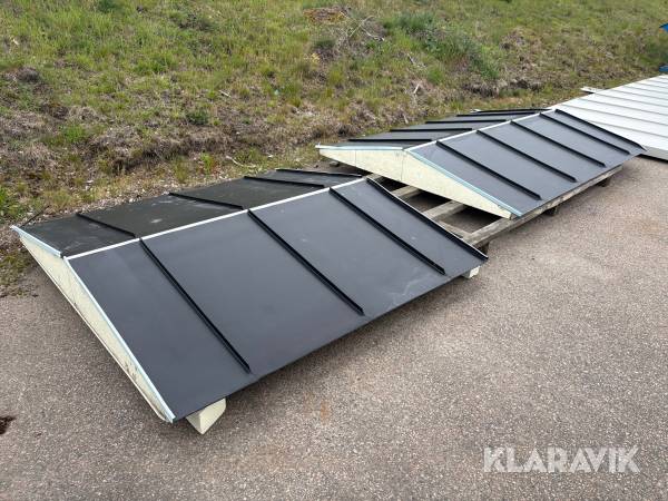 Bandtäckt sadeltak 1 + 1