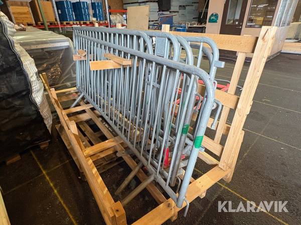 Kravallstaket 9 st Bison