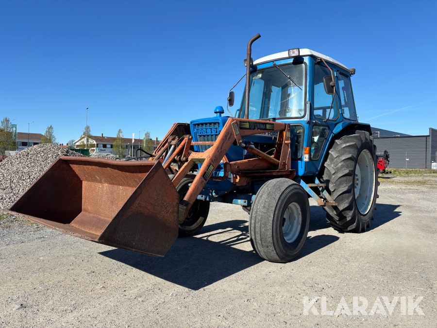 Traktor Ford 6600 Dualpower frontlastare