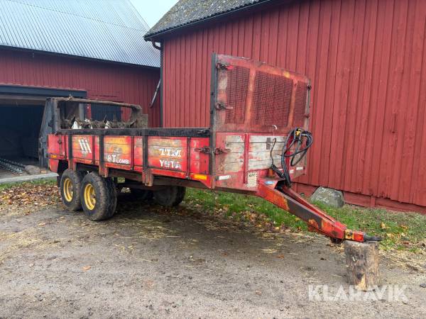 Kombivagn/ensilagevagn TIM Ysta 8T Combi med tillbehör 