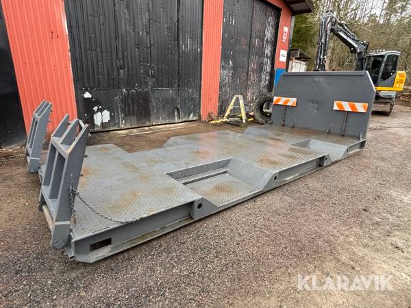 Maskinflak med hjulfickor