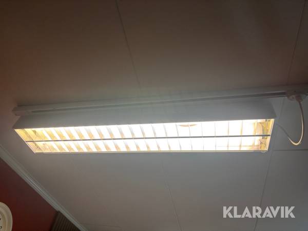 Lysrörsarmatur 9 st Asea Skandia 8035B/24