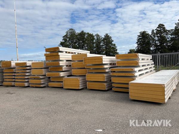 Sandwichpaneler Pir 389 kvm