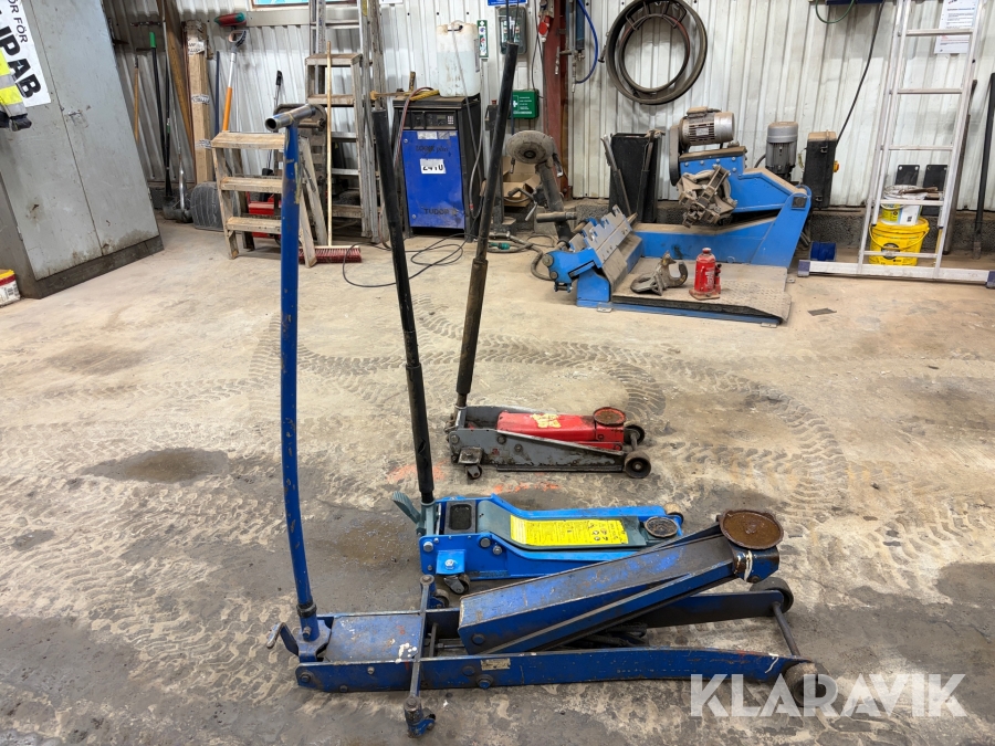 Domkraft AC Hydraulic/IDG-tools/Biltema 3 st