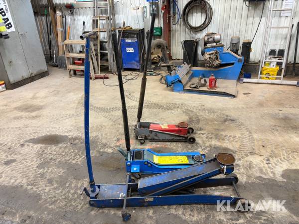 Domkraft AC Hydraulic/IDG-tools/Biltema 3 st