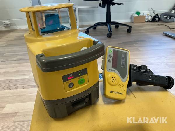Planlaser Topcon RL-H3A kalibrerad