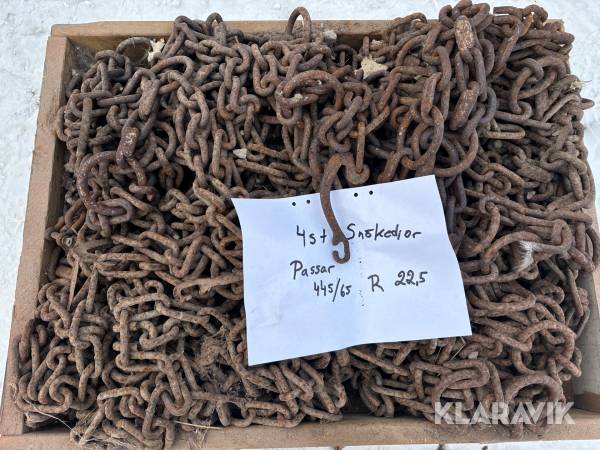 Kedjor 445/65 R 22,5 4 st