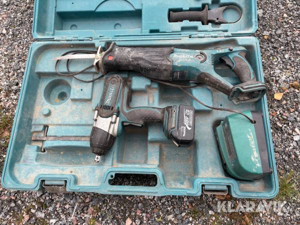 Tigersåg & mutterknack Makita BJR181 BTW450