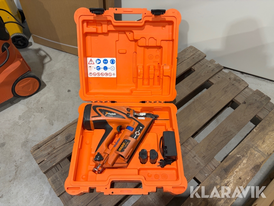 Spikpistol Paslose IM90Ci med batterier och laddare