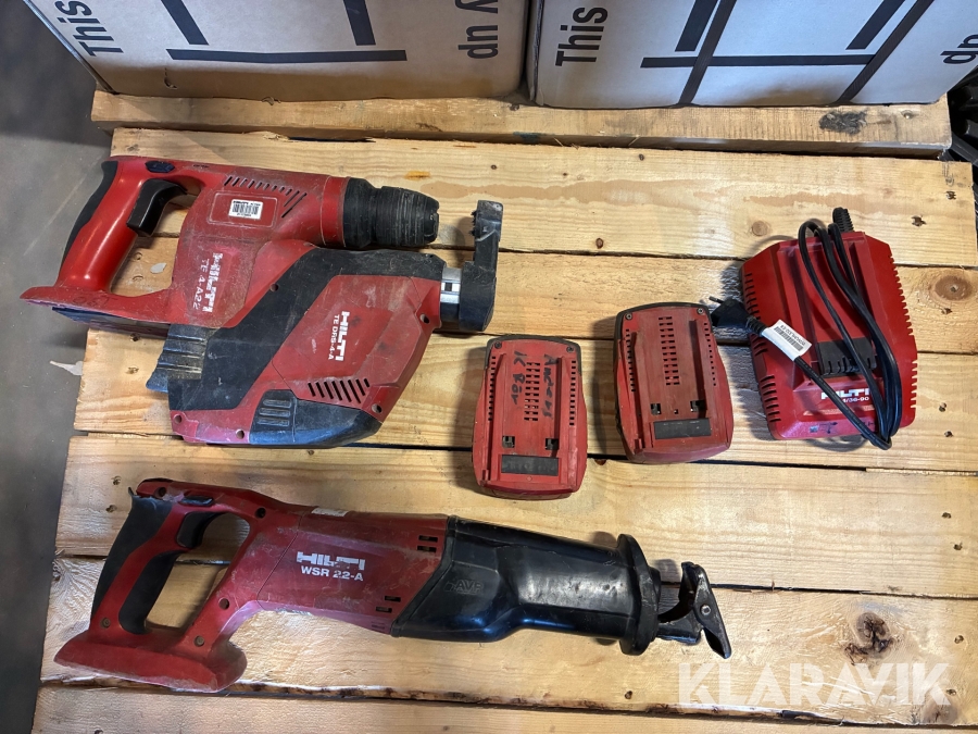 Handverktyg Hilti slagborr och tigersåg