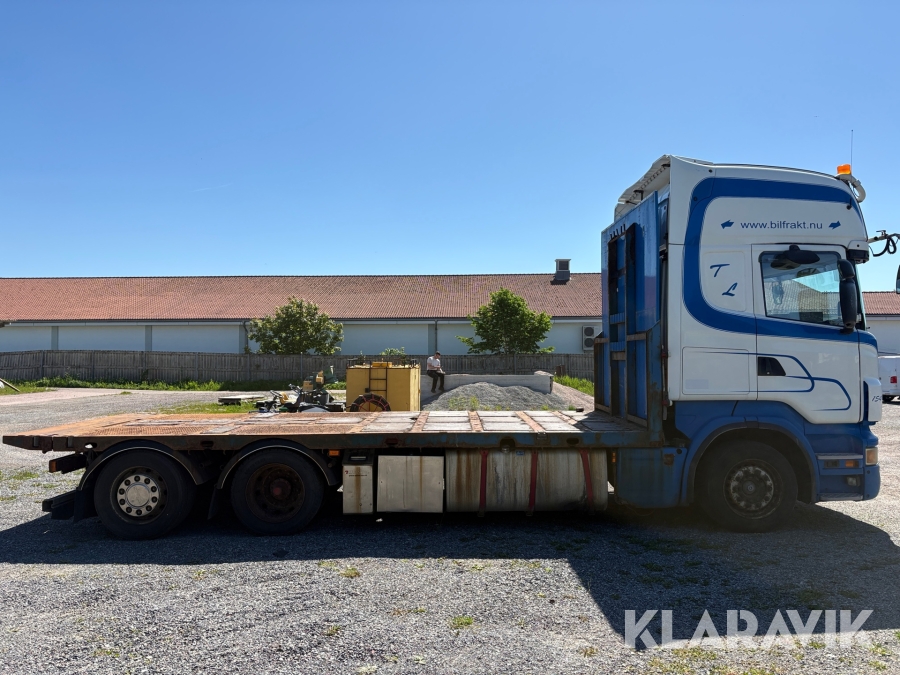 Flakbil Scania R480