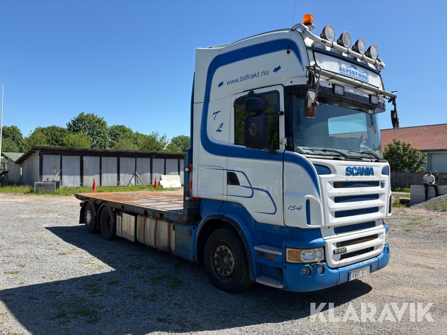Flakbil Scania R480