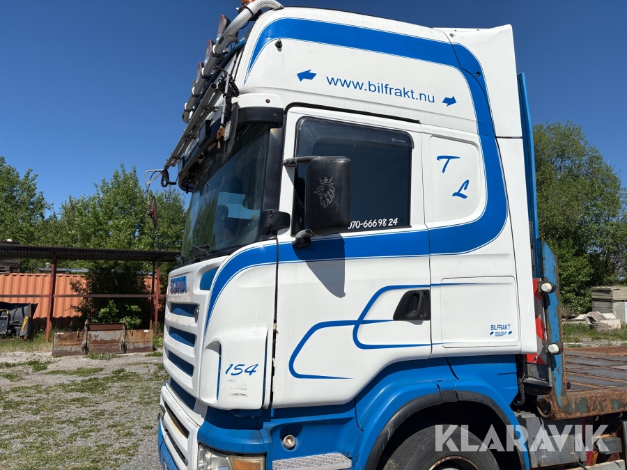 Flakbil Scania R480