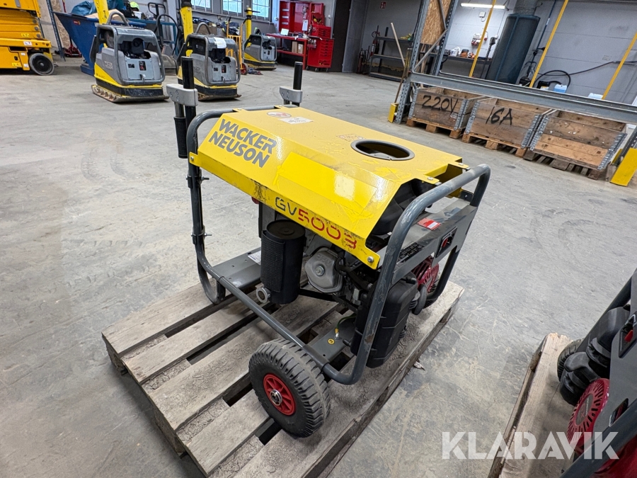 Generator/Elverk Wacker Neuson GV5003A