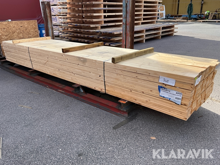 Virkespaket finsågad ytterpanel 22x145