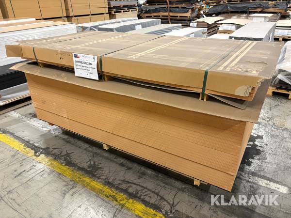 Brandklassad MDF 25mm 1220x2440x25 - 34st