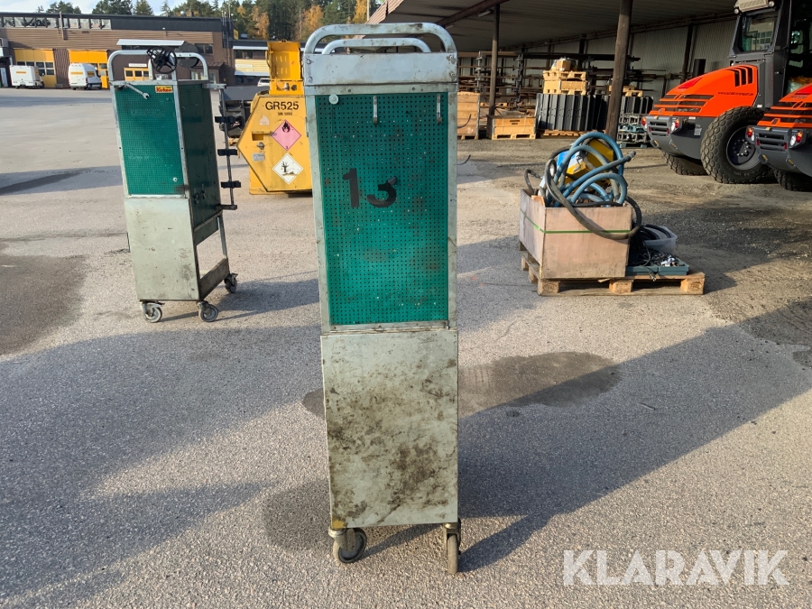 Klaravik Auktioner | Verktygsskåp med hjul Kalasa-Tools