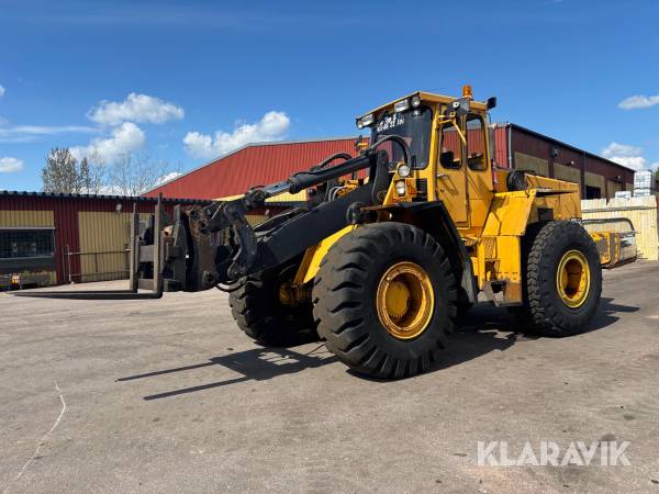 Hjullastare Volvo BM 4500 + 2 redskap