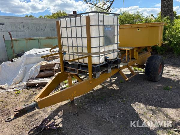 Betongblandare på hjul Mammut 1m3 PTO-driven