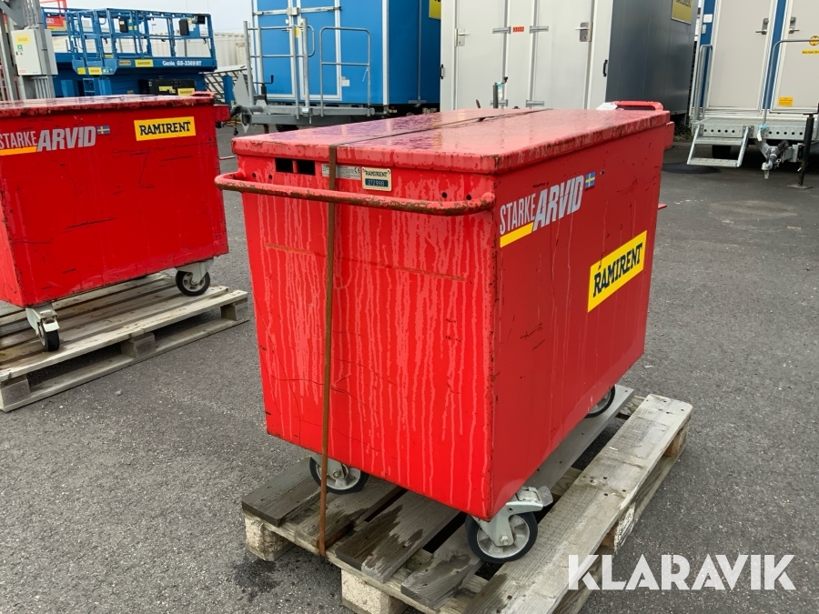 Verktygsvagn Starke Arvid Maxlast 500kg