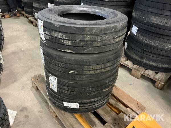 Lastbilsdäck Bridgestone 225/75R17.5 4st