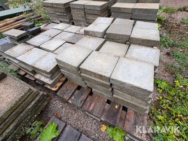 Betongplattor 250X250X60mm