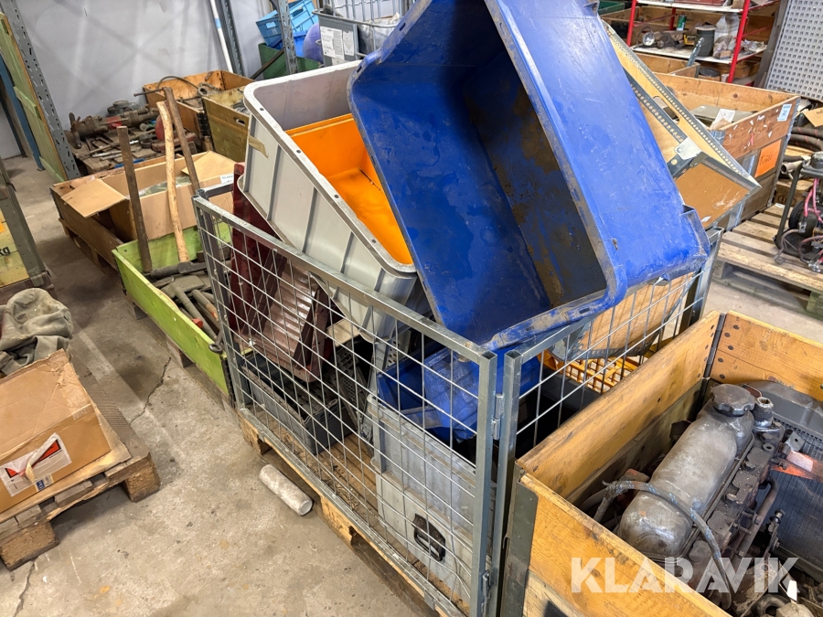 Förvaringshäck & förvaringslådor 1st pall