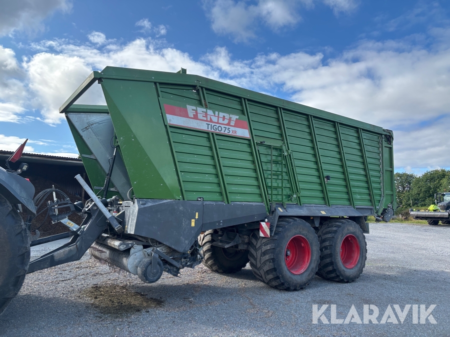 Snittvagn Fendt Tigo 75 XR