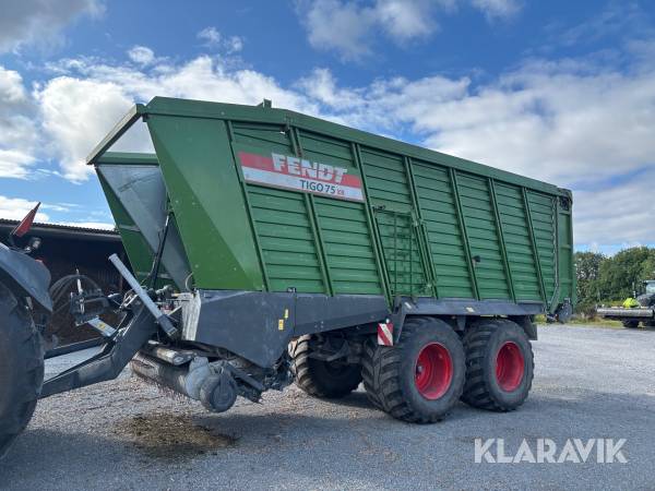 Snittvagn Fendt Tigo 75 XR