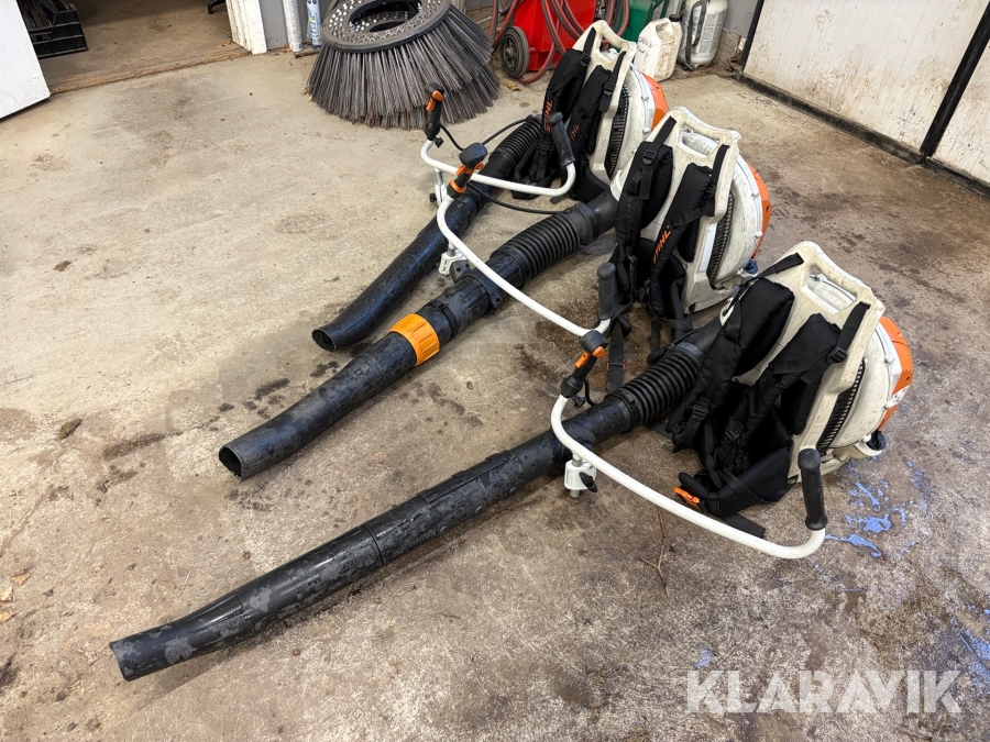 Lövblås Stihl BR700, BR600 5 st