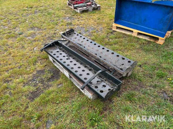 Fotsteg till Tume såmaskin 3m