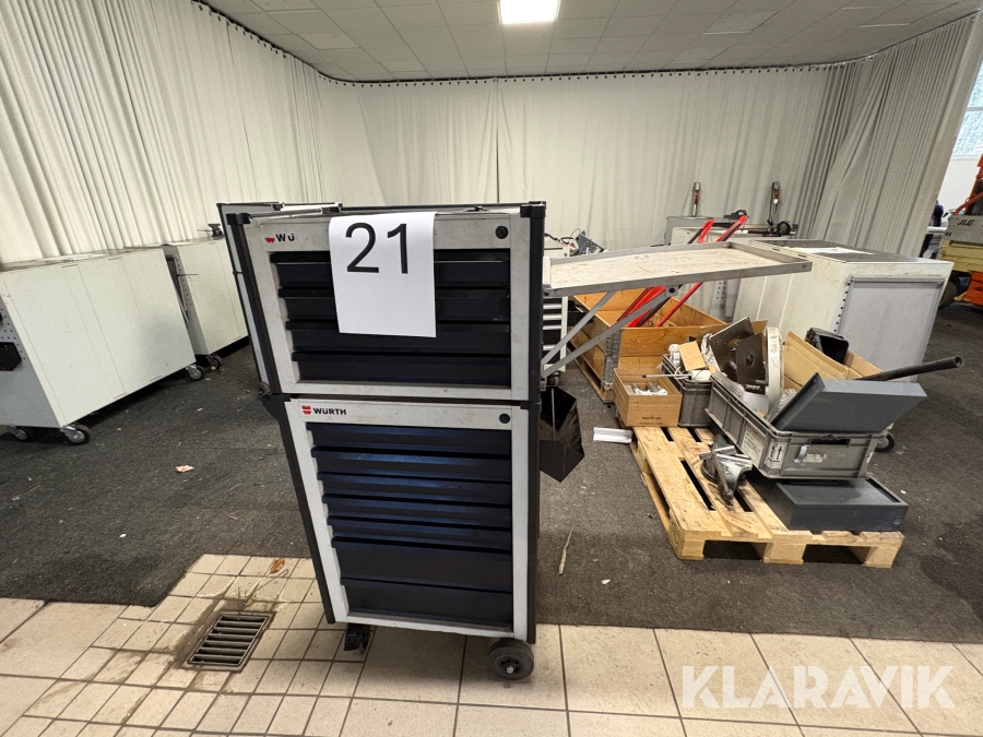 Verktygsvagn Wurth