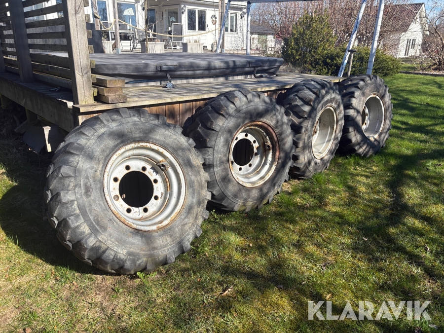 Hjul till lastmaskin 4 st Mitas MPT-04