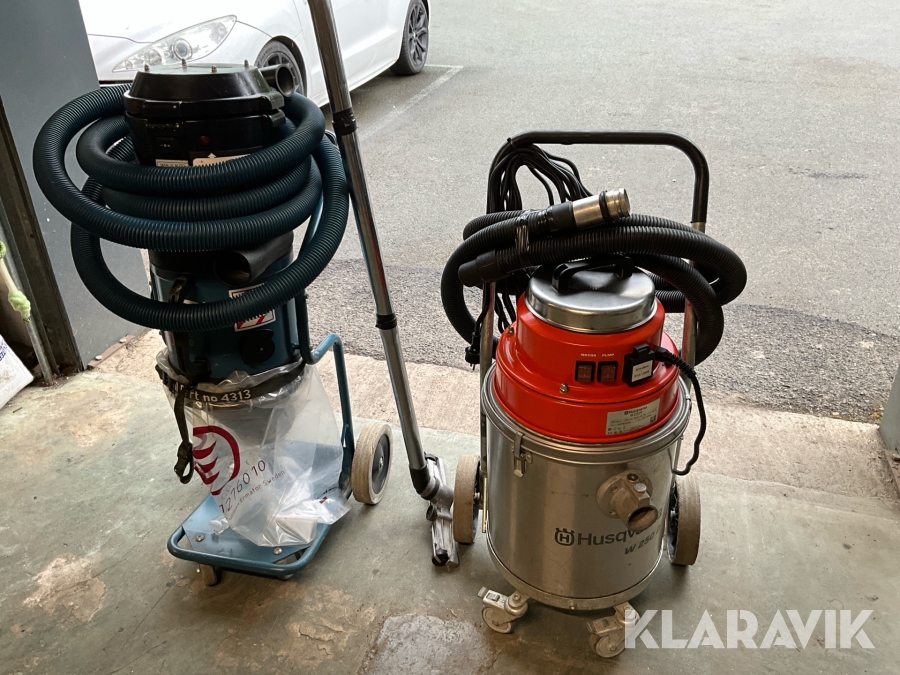 Stoftavskiljare och våtsammsugare Husqvarna, Dustcontrol W250P / 2900