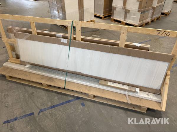 Skjutdörr/garderobsdörr med skenor Marbodal