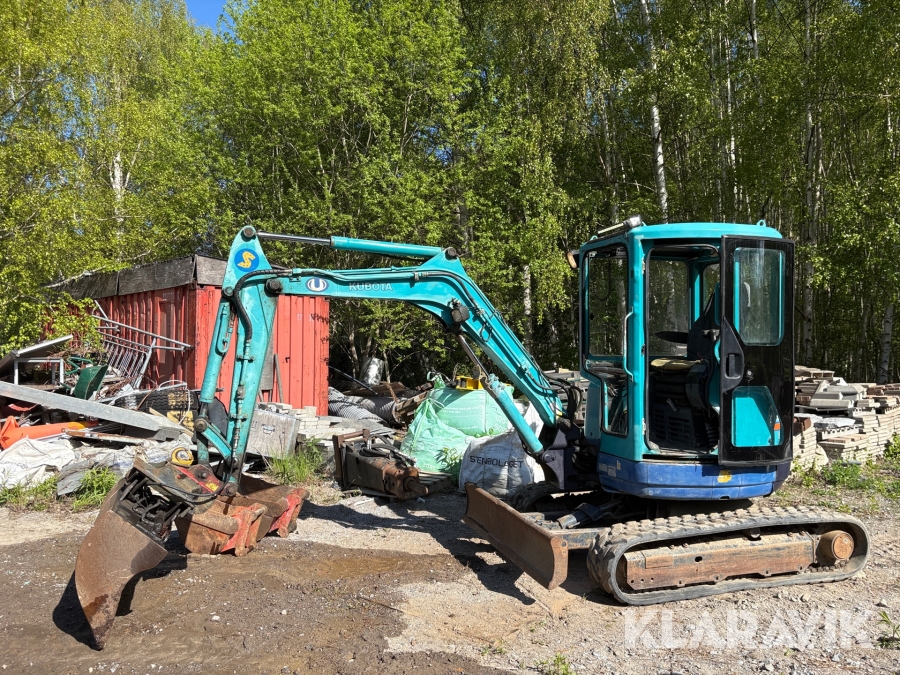 Grävmaskin Kubota U-35