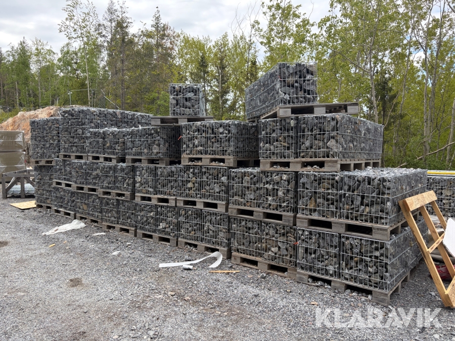 Gabioner olika storlekar ca 93st