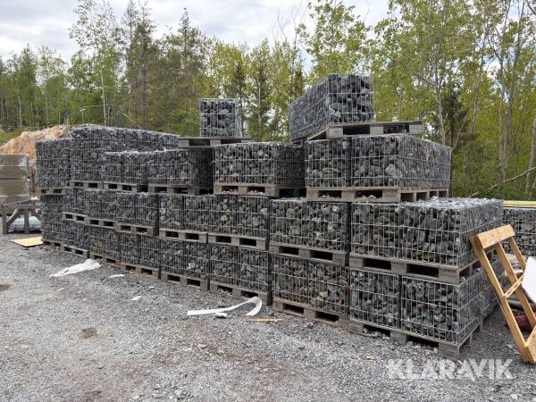 Gabioner olika storlekar ca 93st