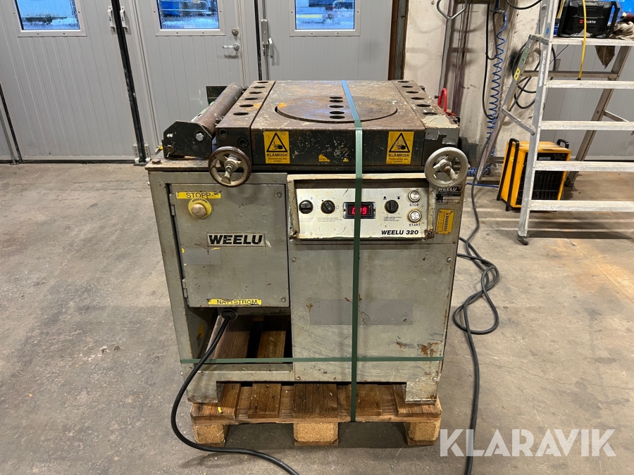 Bockmaskin elhydraulisk Weelu 320