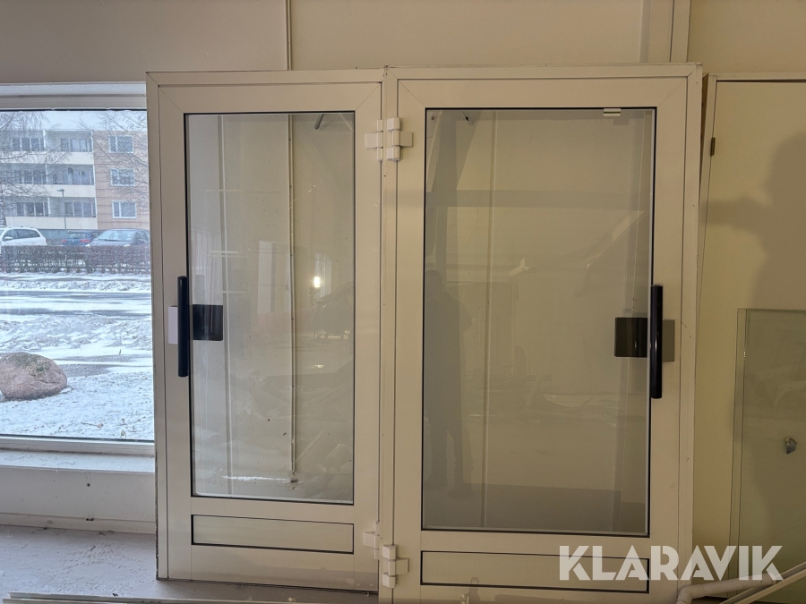 Entrédörrar 2st med karm