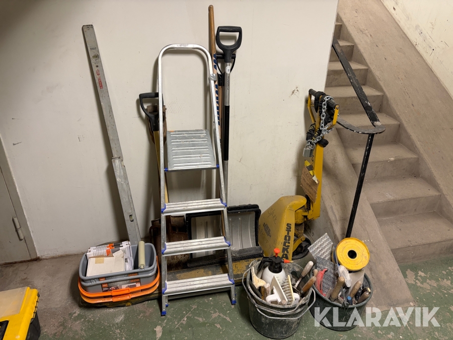 Blandad utrustning murning/trädgård